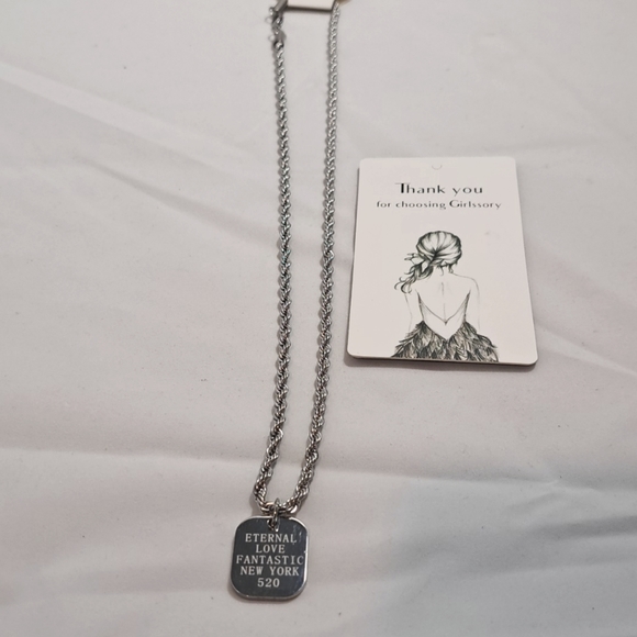 Girlssory Stainless Steel Dog Tag - Picture 3 of 4